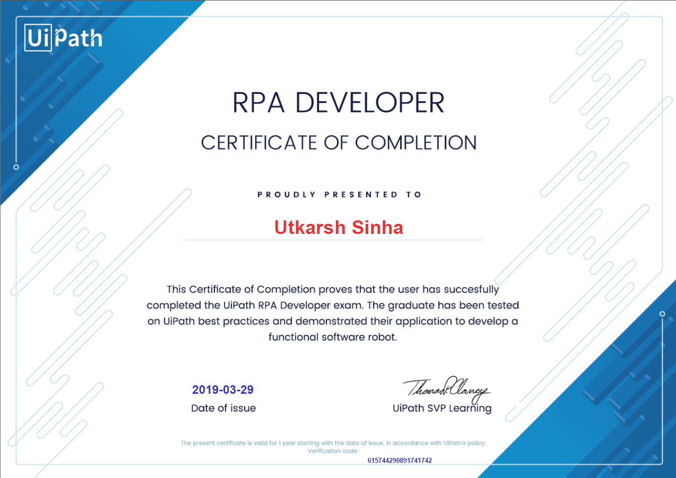 Certificate 4